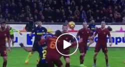 La Roma espugna San Siro, l'Inter protesta per un rigore netto su Eder [VIDEO]