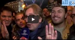 Auriemma "travolto" in diretta dai tifosi del Napoli, accade di tutto [VIDEO]