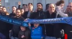 Entusiasmo a Capodichino per il Napoli, tifosi carichi: fuochi d'artificio e cori anti-Juve! [VIDEO]