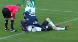 Il portiere Berkovec sviene dopo un durissimo scontro, l'avversario gli salva la vita [VIDEO]
