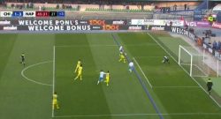 Gol regolare di Giaccherini annullato per una posizione di fuorigioco inesistente