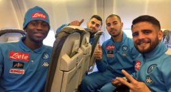 Napoli atterrato a Bologna, la SSC Napoli immortala il momento su Twitter [FOTO]