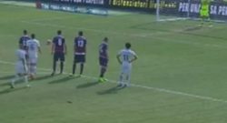Rigore generoso concesso alla Roma a Crotone, Dzeko lo sbaglia [VIDEO]