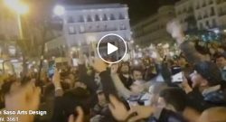 Madrid, sta accadendo in questi istanti: tifosi del Napoli scatenati in piazza [VIDEO]