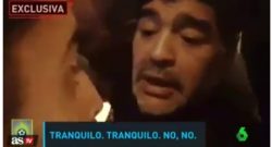 "Se ti picchio ti faccio male!", Maradona quasi alle mani con un giornalista [VIDEO]