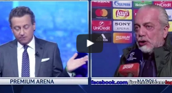 De Laurentiis scatenato: "Il nord ci odia, stanco di sentire cori sul Vesuvio..." [VIDEO]