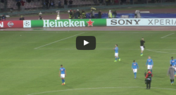 Il pubblico ha sostenuto il Napoli fino alla fine, la reazione di Insigne emoziona tutti [VIDEO]