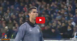 Ronaldo sfida la Curva A nel riscaldamento: "Ora non fischiate più?" [VIDEO]