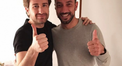 Quagliarella sbarca su Instagram, eccolo in compagnia di Alessandro Siani [FOTO]