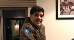 Maradona: "Mi sto allenando con i colori della mia squadra del cuore" [FOTO]