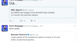 Bargiggia contro De Laurentiis: "Difficile far peggio dell'andata, ci è riuscito lui stesso al ritorno!" [FOTO]