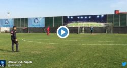 Insigne, gol pazzesco in allenamento e un'esultanza incredibile [VIDEO]