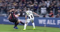 Furia Milan rigore concesso alla Juventus a tempo scaduto e la Juventus passa: finisce 2-1 [Video]
