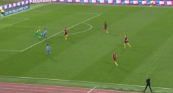 La Roma batte 2 a 0 l'Empoli, ma manca un rigore ed un'espulsione per i toscani