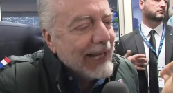 "Presidente, cosa ne pensa di Higuain?". ADL la spiazza: "Ciao bella" [VIDEO]