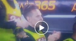 Callejon porta in vantaggio il Napoli, guardate come ha reagito Milik [VIDEO]