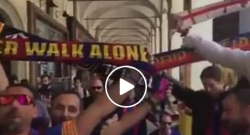 I tifosi del Barca invadono Torino cantando “Un giorno all’improvviso” [VIDEO]
