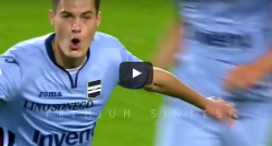 Altro gol strepitoso di Schick: l'obiettivo azzurro sblocca Torino-Samp [VIDEO]