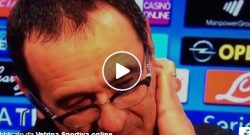 "Il migliore in campo?", Sarri spiazza tutti e prende di sorpresa Mauro e Caressa [VIDEO]