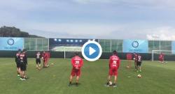 Bomba di Zielinski in allenamento, ma tra i pali Rafael si supera [VIDEO]