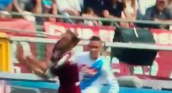 Rigore nettissimo negato a Callejon, fallo di mano evidente di Molinaro [VIDEO]