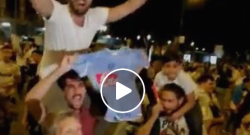 Il Real campione di Spagna, nei festeggiamenti spunta un tifoso azzurro che urla: "Juve mer..." [VIDEO]