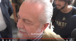 De Laurentiis all'Antimafia: "Nel calcio bisogna fare tabula rasa..."