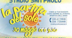 Partita del Sole, il 30 maggio gara di solidarietà allo stadio San Paolo