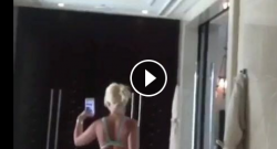 Wanda Nara sexy nel bikini striminzito: la Signora Icardi fa sognare i fan [VIDEO]
