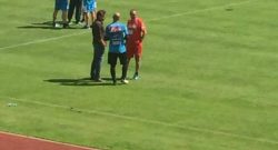 Un aspirante tecnico accompagnato fuori dalla tribuna di Carciato, Sarri teme le spie