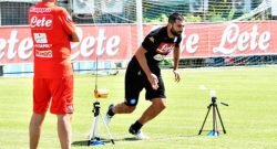 Ossessione Sarri, si dedica alla difesa nel giorno dedicato ai test fisici: i dettagli