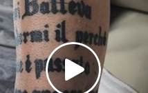 Hamsik e il tatuaggio dello zio: quando l'amore per Napoli travolge tutti [VIDEO]