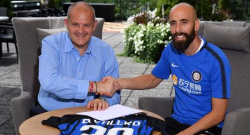 L'Inter ufficializza l'acquisto di Borja Valero