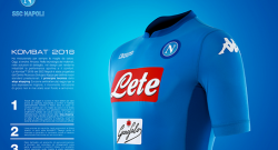 Riecco il Napoli in maglia azzurra: trattenute più evidenti per gli arbitri