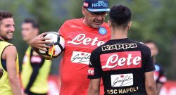 Faccia a faccia Sarri-squadra a Castel Volturno: si è discusso di due argomenti