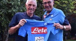 Gradita sopresa per Sarri a Dimaro: ha incontrato un campione del mondo [FOTO]