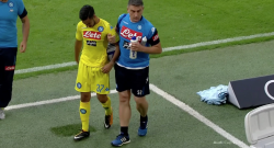 UFFICIALE - Solo una distorsione alla caviglia destra per Ounas, venerdì rientra in gruppo