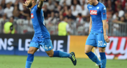 La SSC Napoli esulta su Twitter: "E' la prima volta nella storia che succede"