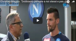 Maggio: "A 35 anni non ho niente da dimostrare, il Napoli merita la Champions!" [VIDEO]
