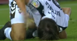 Spagna, viene colpito al pene: gli danno 10 punti di sutura [VIDEO]