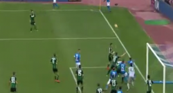 Autogol di Consigli! Napoli-Sassuolo 2-1! [VIDEO]