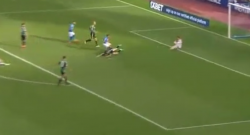 Gol di Allan! Napoli in vantaggio sul Sassuolo! [VIDEO]