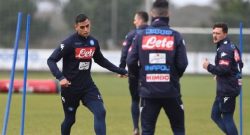 SSC Napoli, il report: "Ghoulam ha svolto allenamento col pallone, difensori impegnati in lavoro tattico specifico"