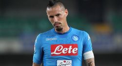 Pioggia di 5 per Hamsik, la Gazzetta: "Rischia di diventare un caso serio, involuto"