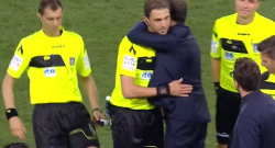 L'abbraccio a fine partita tra Tagliavento e Allegri: spiegato il motivo