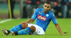 RADIO MARTE - Ghoulam sta tornando dalle vacanze, notizia preoccupante: ginocchio gonfio
