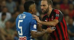 Higuain polemico in mixed nel post partita: "Qui non mi fischiate?"