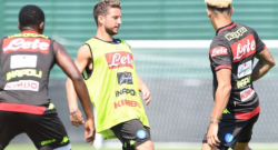 SKY - Ovazione per Mertens a fine allenamento! Ancelotti e la variante per far felici i tifosi