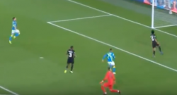 Psg-Napoli 0-1: pallonetto al bacio di Insigne