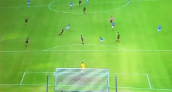 Super gol di Ounas da 40 metri, gli azzurri raddoppiano! Napoli 2 Frosinone 0 [VIDEO]